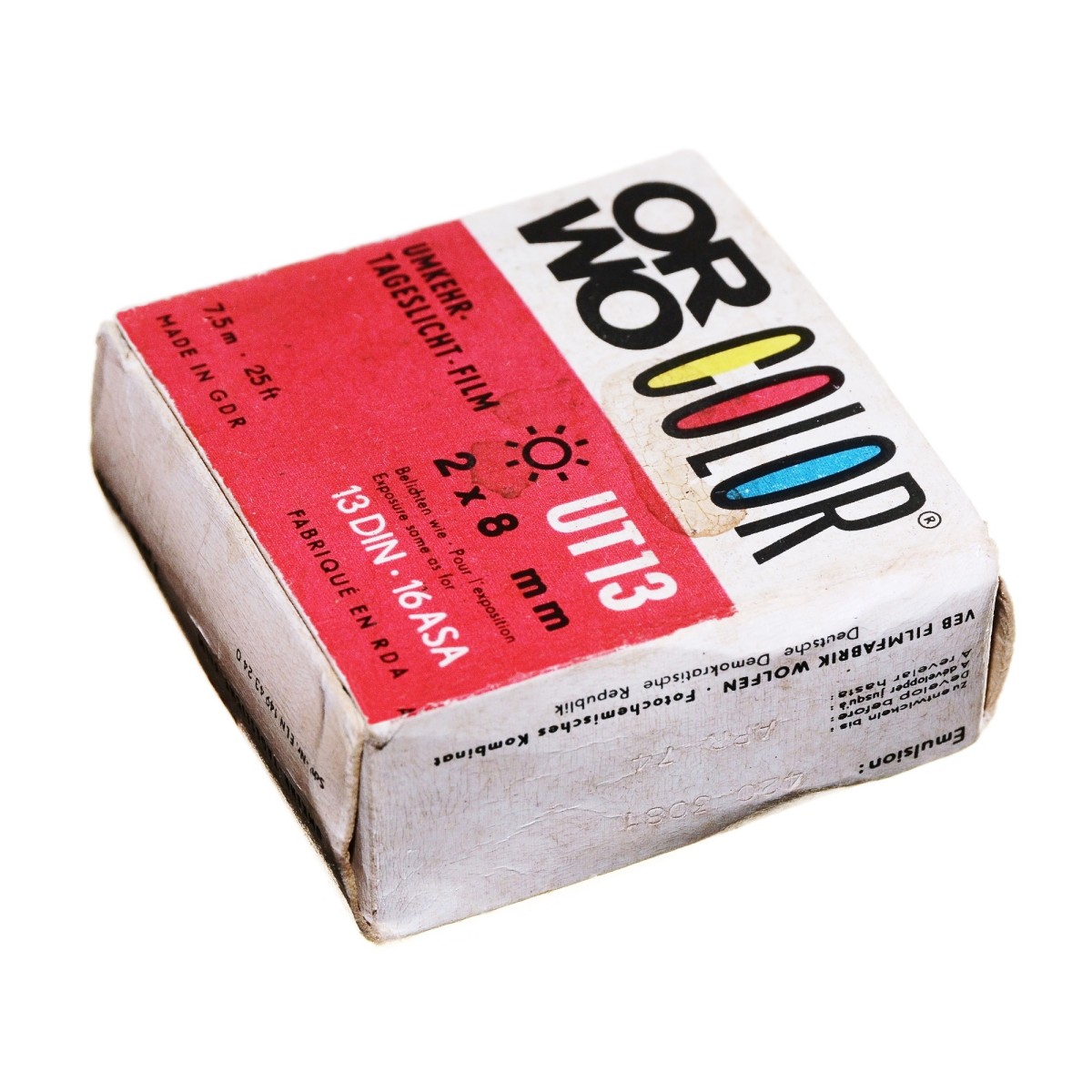 Skanowanie Skan filmu z kamery 2x8 Super i Standard 2x8mm., - 20 metrów