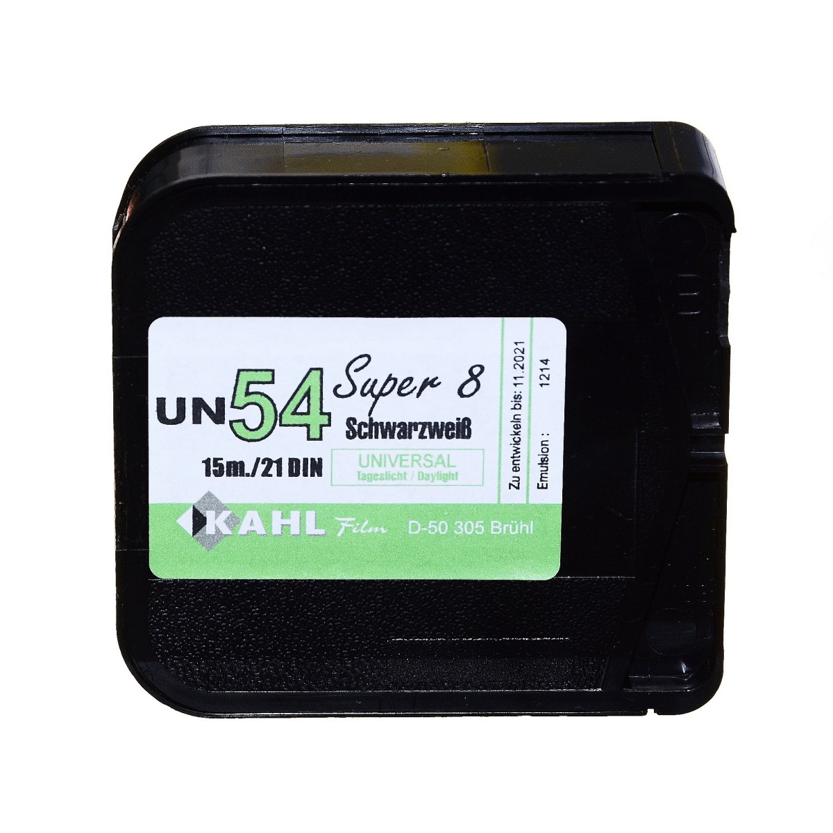 Wywołanie 1 filmu czarno-białego z kamery Super 8 - S8, Standard 8