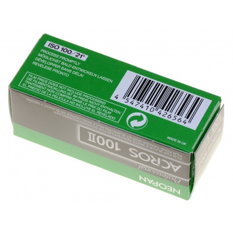 Fujifilm Fuji Acros II 100/120 profesjonalny film czarno biały