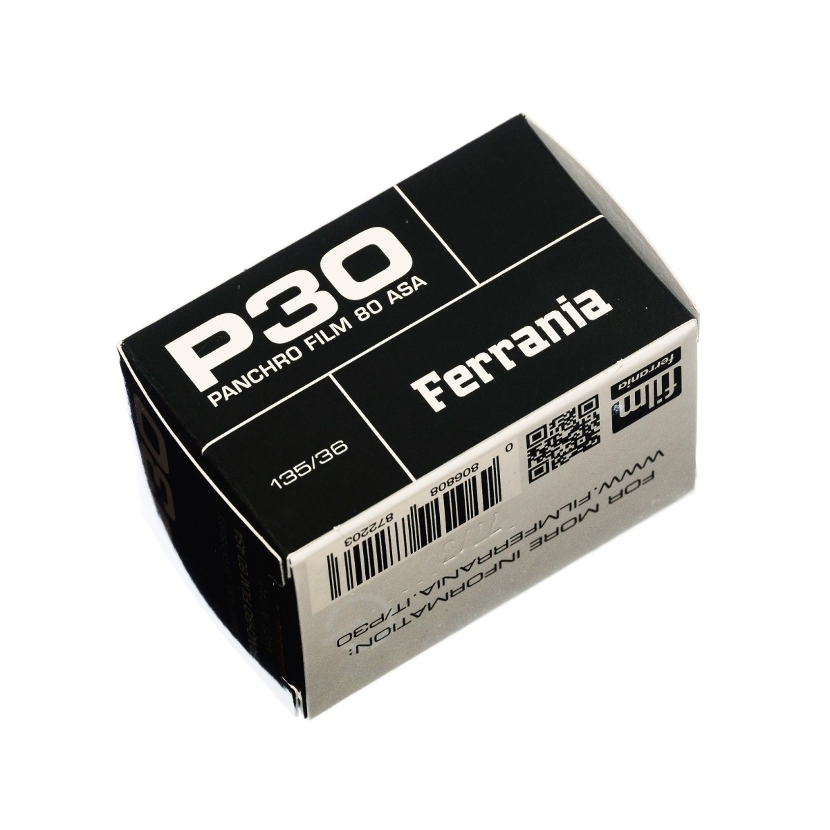 Ferrania P30 film czarno biały 35 mm. do zdjęć - 80 ASA
