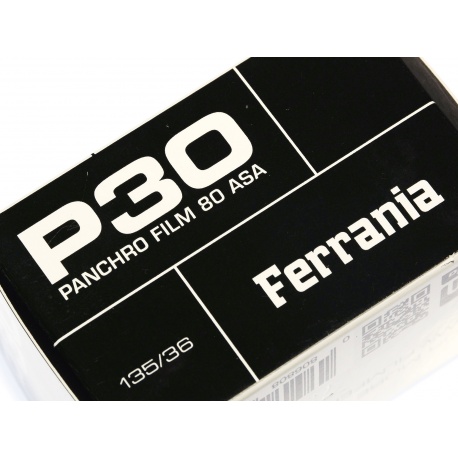 Ferrania P30 film czarno biały 35 mm. do zdjęć - 80 ASA