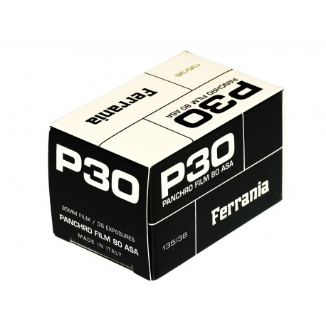 Ferrania P30 film czarno biały 35 mm. do zdjęć - 80 ASA