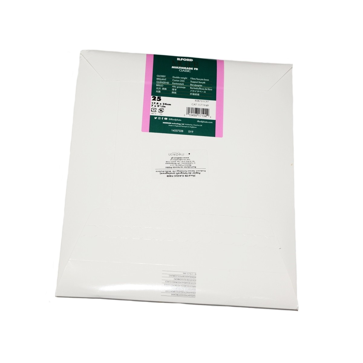 Ilford Multigrade FB Classic 18x24/25 błysk papier baryt