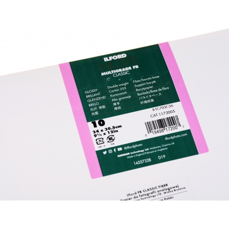 Ilford Multigrade FB Classic 24x30/10 błysk papier baryt