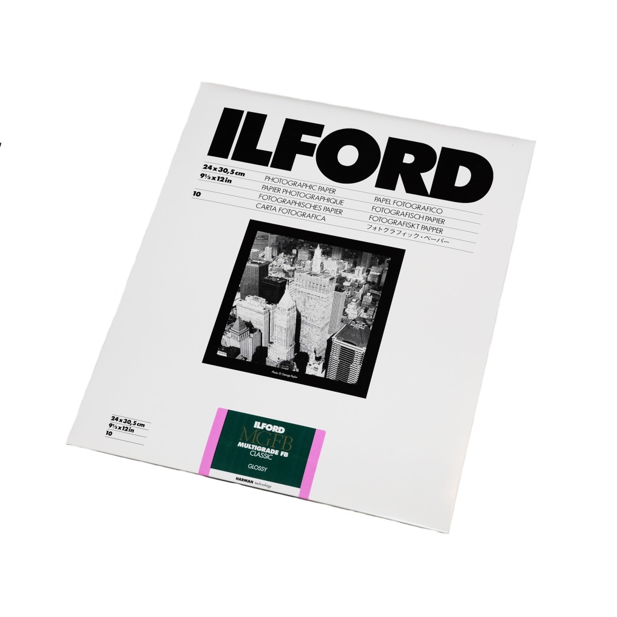 Ilford Multigrade FB Classic 24x30/10 błysk papier baryt