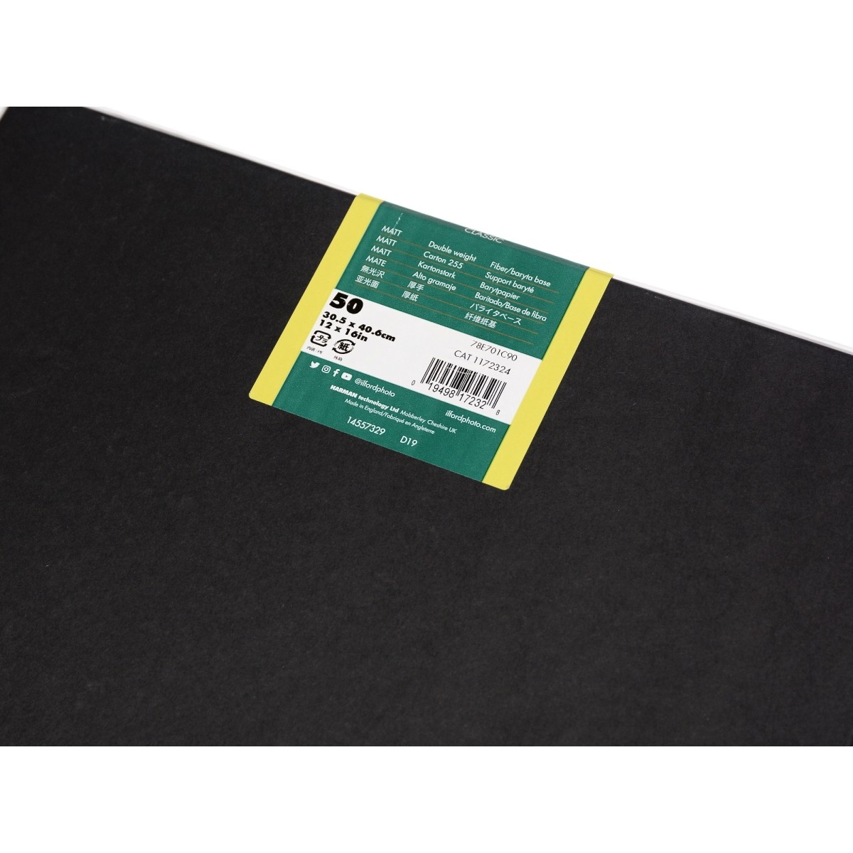 Ilford Multigrade FB Classic 30x40/50 mat papier baryt