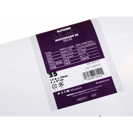 Ilford Multigrade V RC Deluxe 18x24/25 perła
