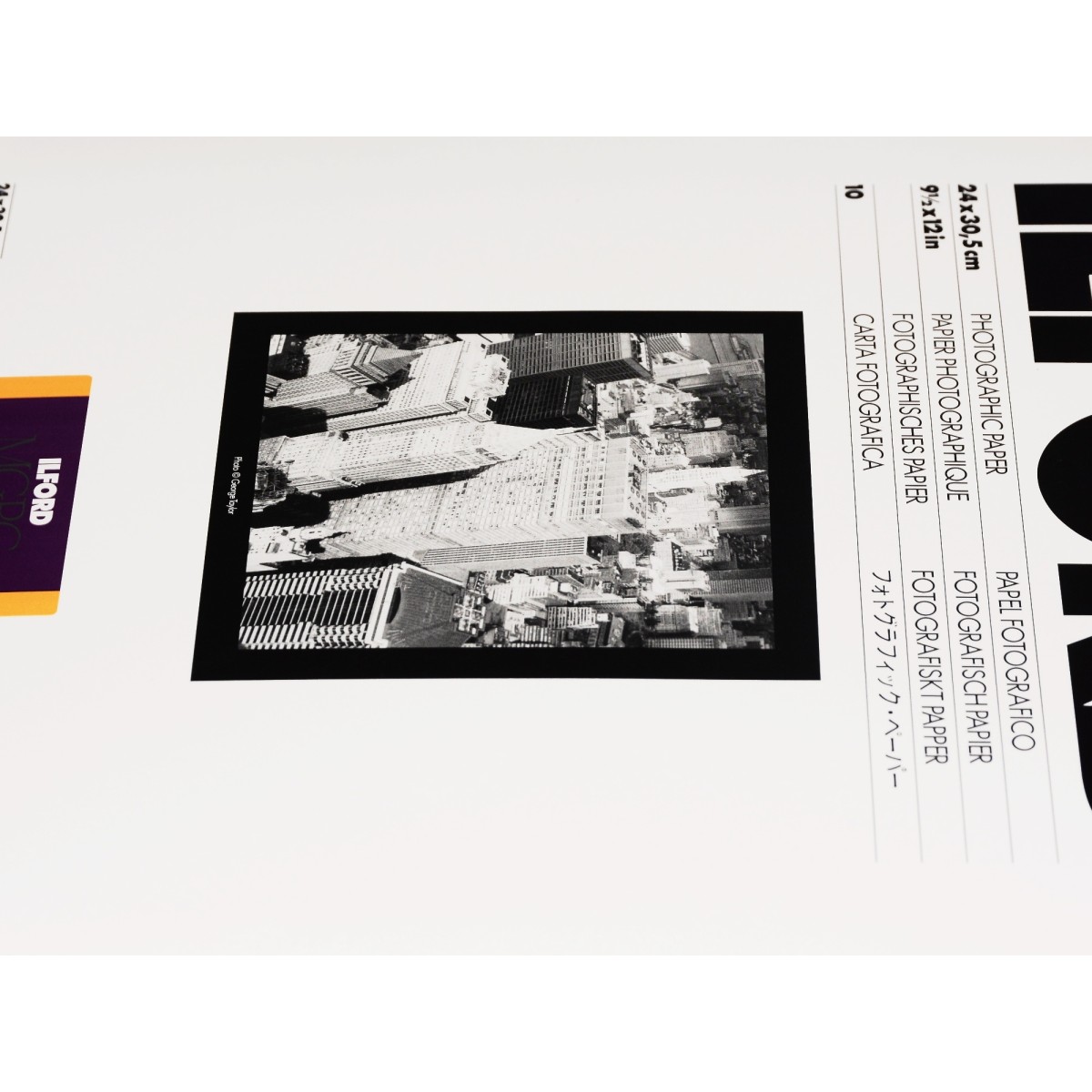 Ilford Multigrade V RC Deluxe 24x30/10 papier satynowy 25M