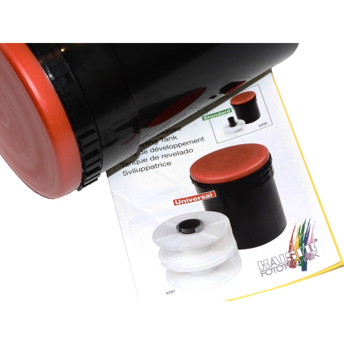 Kaiser Koreks do filmów na 2 szpule (4297) do wywoływania