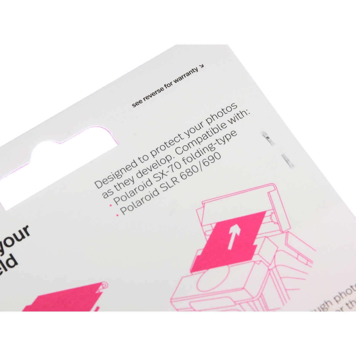 Polaroid Frog Tongue do SX-70 język żaby Film Shield Folding