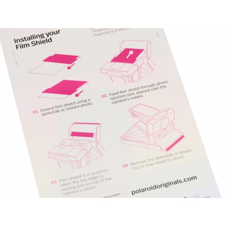 Polaroid Frog Tongue do SX-70 język żaby Film Shield Folding