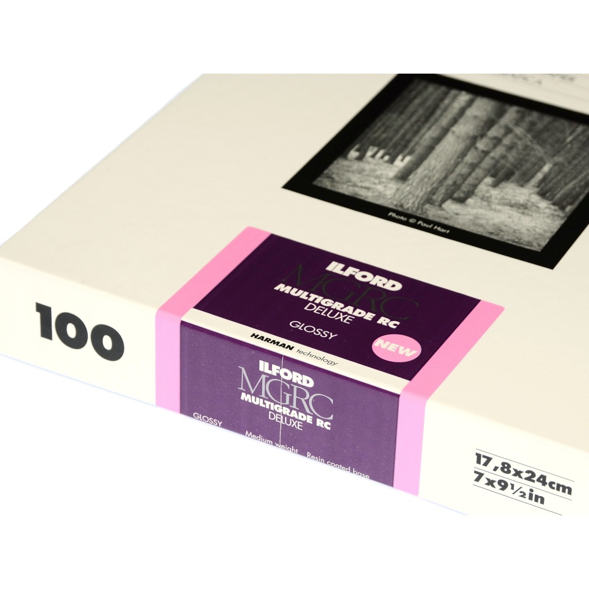 Ilford Multigrade V RC Deluxe 18x24/100 błysk do kopiowania