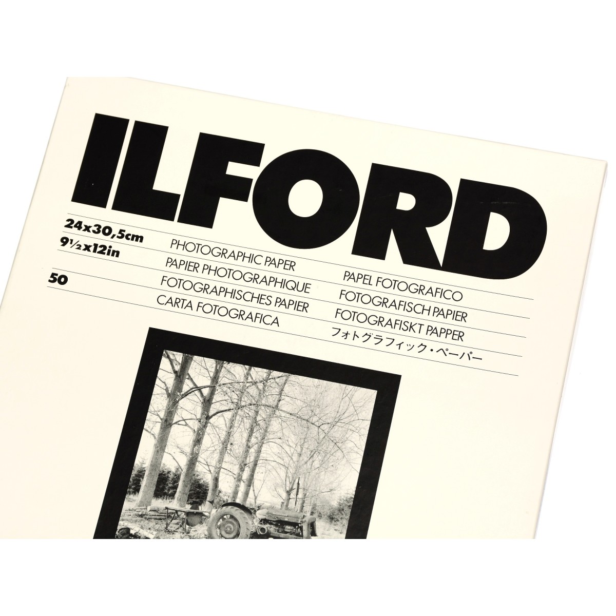 Ilford Multigrade V RC Deluxe 24x30/50 błysk papier B&W