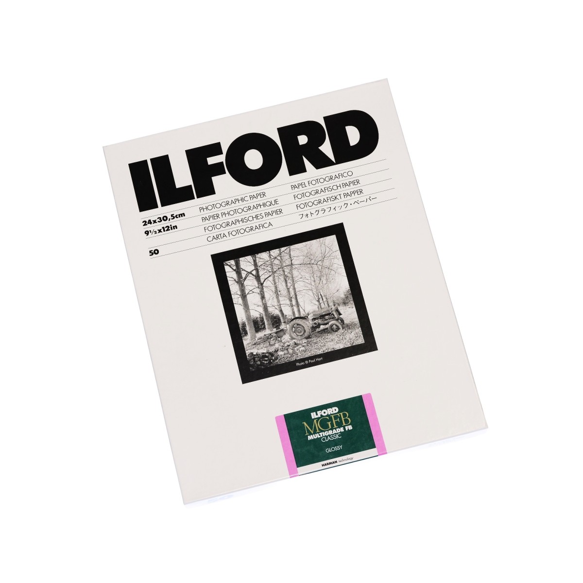 Ilford Multigrade FB Classic 24x30/50 błysk papier barytowy