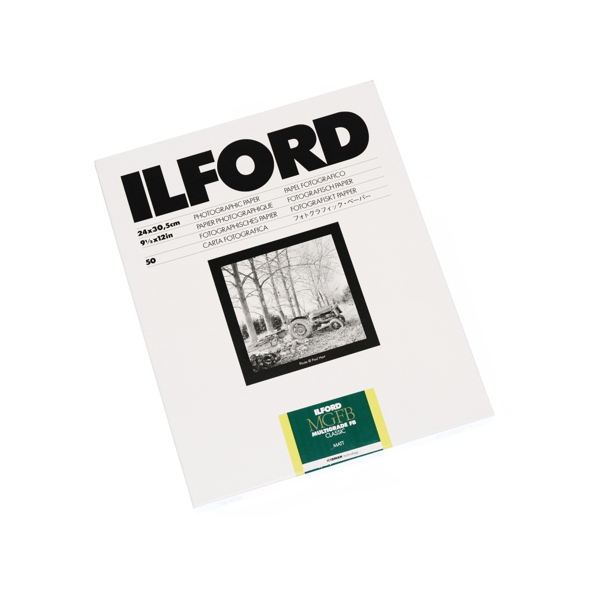Ilford Multigrade FB Classic 24x30/50 mat papier barytowy