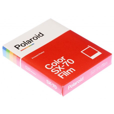 Polaroid Color SX-70 Film White Frame - wkład natychmiastowy 8 zdjęć