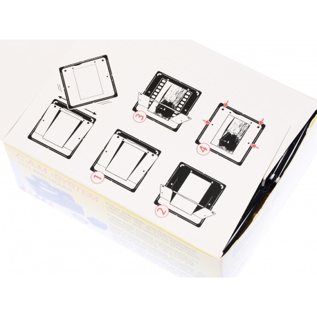 Kaiser Ramki na slajdy CAM CS 5x5cm. slajd 24x36mm. 100szt (2156)