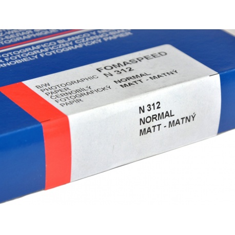 Foma Fomaspeed 13x18/100 N312 PE normalny mat do zdjęć BW