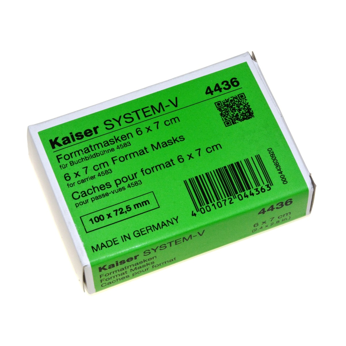 Kaiser Ramki bezszybkowe 6x7cm do powiększalnika NA ZAMÓWIENIE