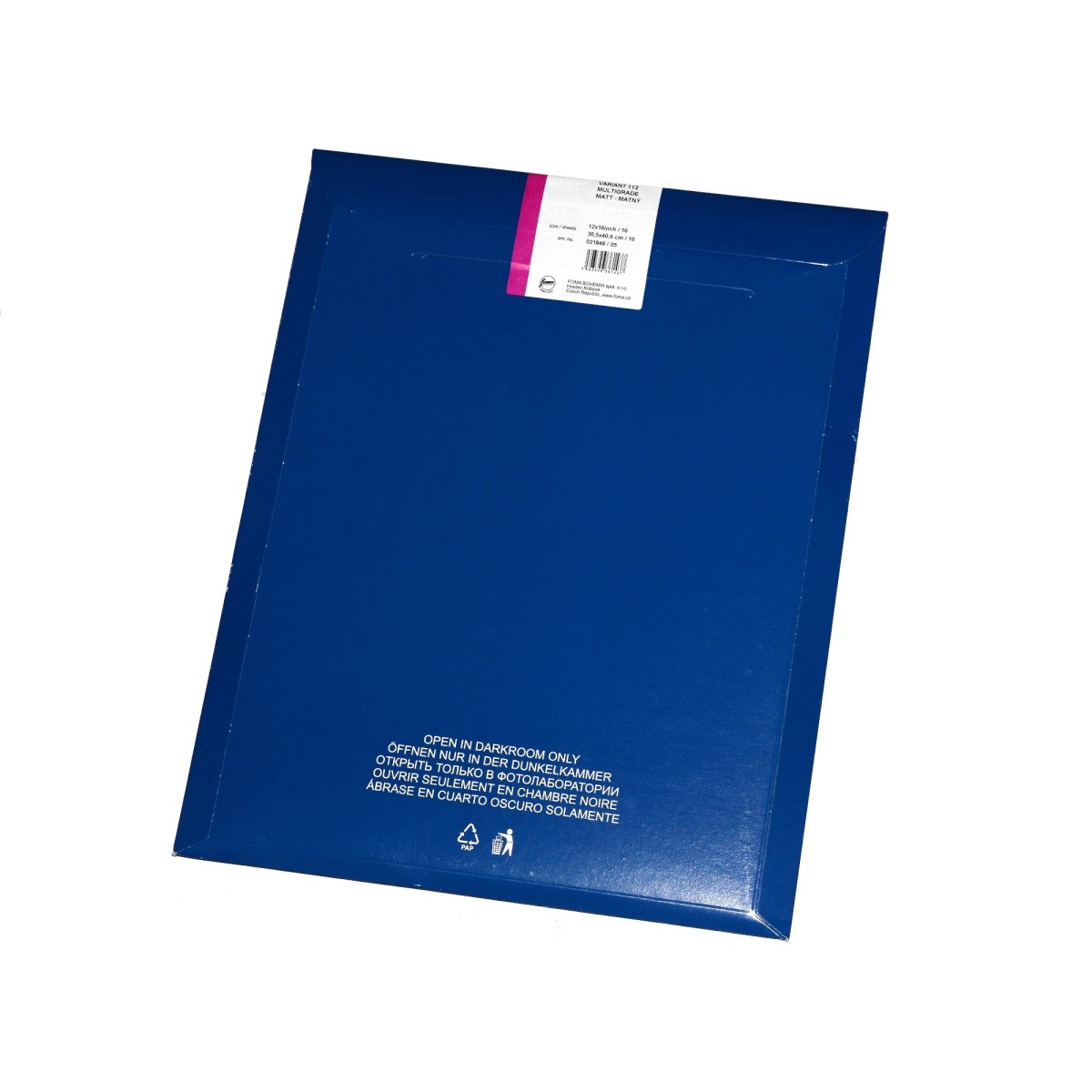 Fomabrom Variant 112 30x40/10 mat papier baryt do zdjęć B&W