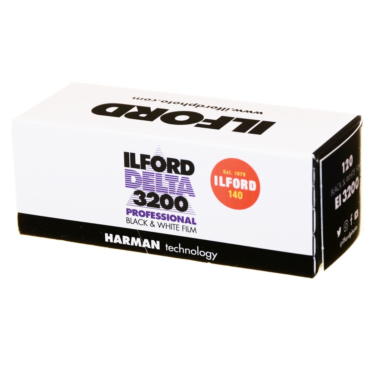 Ilford Delta 3200/120 profesjonalny wysokoczuły film B&W