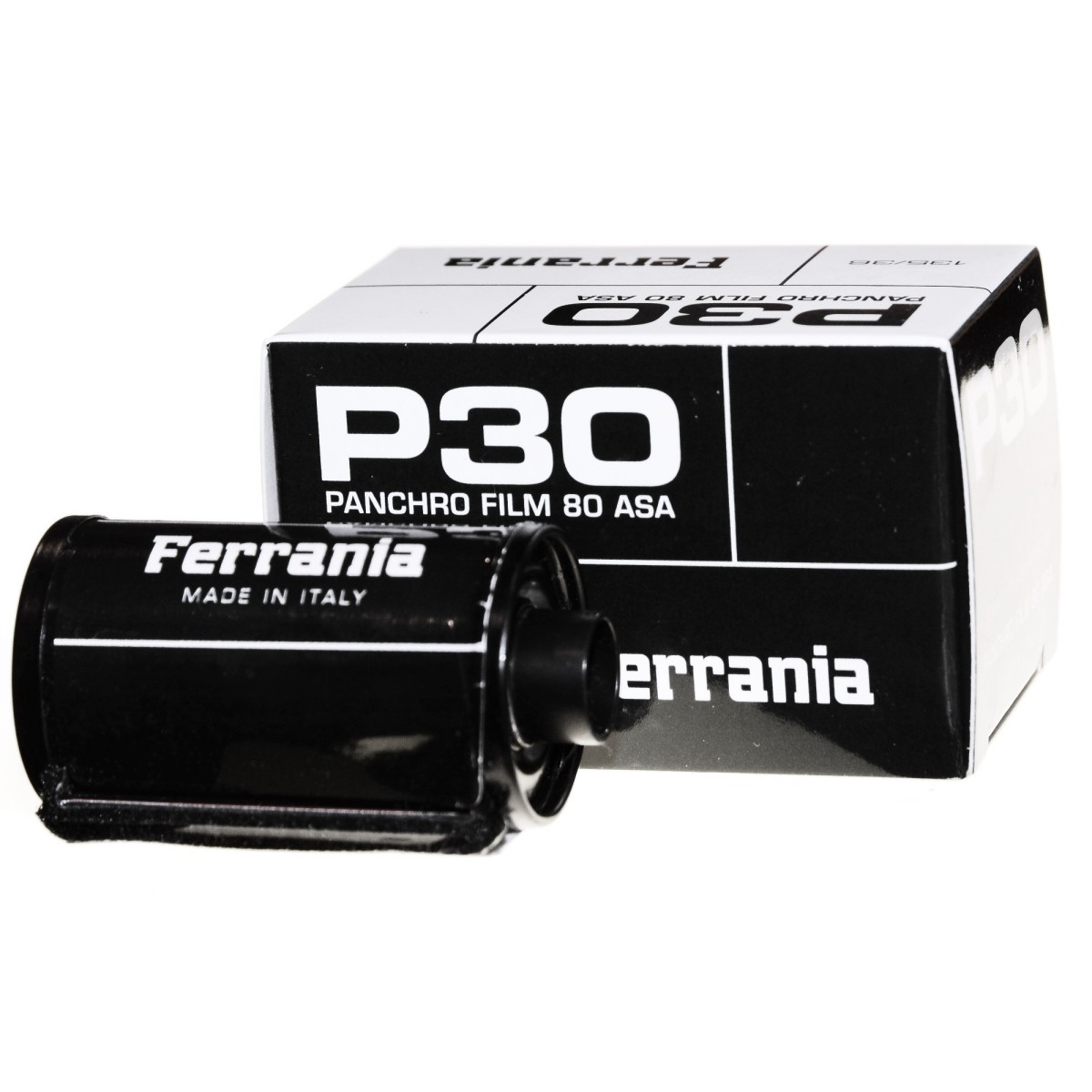 Ferrania P30 film czarno biały 35 mm. do zdjęć - 80 ASA