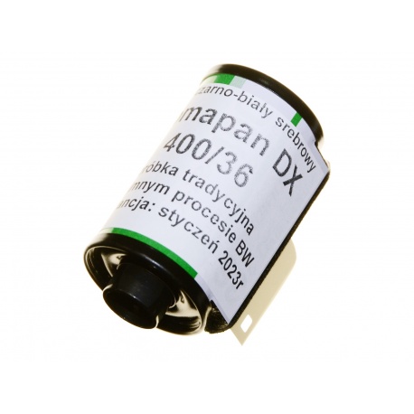 Foma Fomapan 400/36 DX film klisza czarno-biała do zdjęć - z puszki