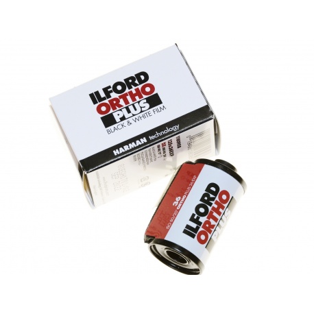 Ilford Ortho Plus 80/36 film klisza ortochromatyczna 35mm.