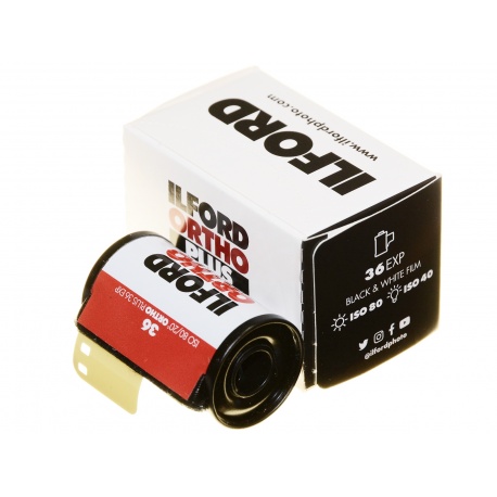 Ilford Ortho Plus 80/36 film klisza ortochromatyczna 35mm.