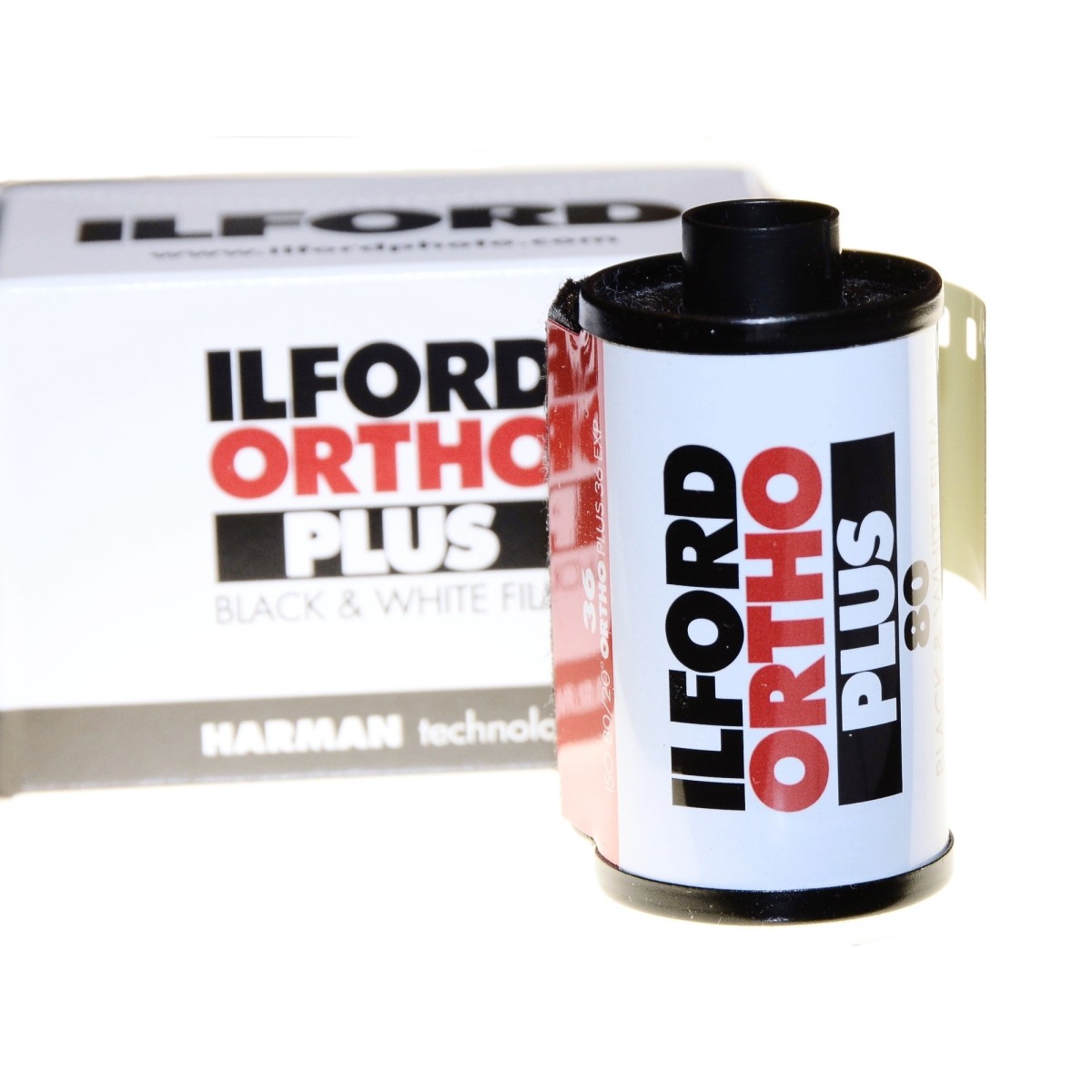 Ilford Ortho Plus 80/36 film klisza ortochromatyczna 35mm.