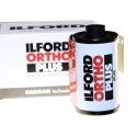 Ilford Ortho Plus 80/36 film klisza ortochromatyczna 35mm.
