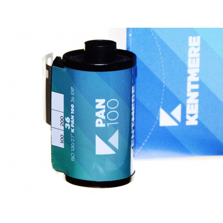 Kentmere Pan 100/36 film amatorski B&W do zdjęć czarno białych