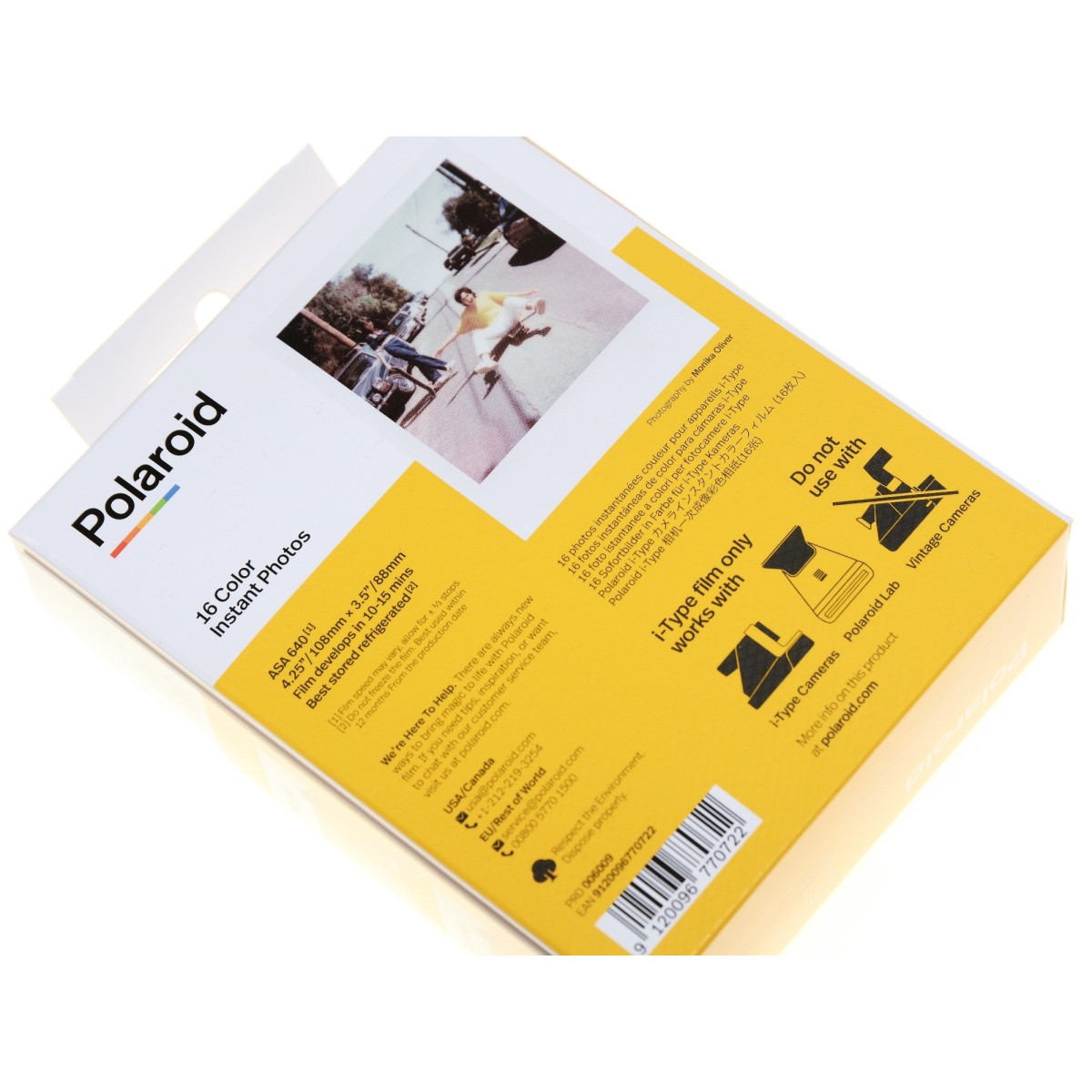 Polaroid Color I-Type Film zdjęcia do Onestep Now wkład 2x8 zdjęć