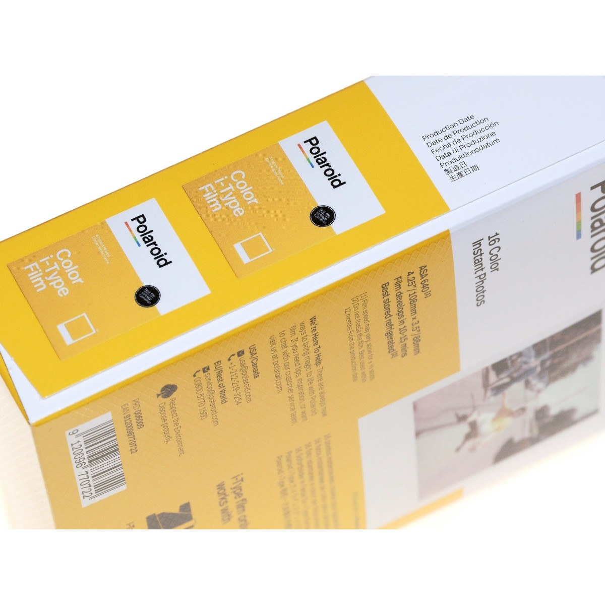 Polaroid Color I-Type Film zdjęcia do Onestep Now wkład 2x8 zdjęć