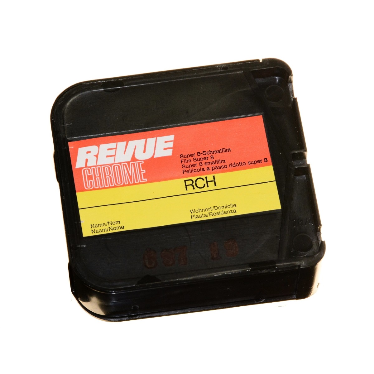 Wywołanie 1 filmu kolorowego z kamery Super8, 8mm ZIMNY PROCES