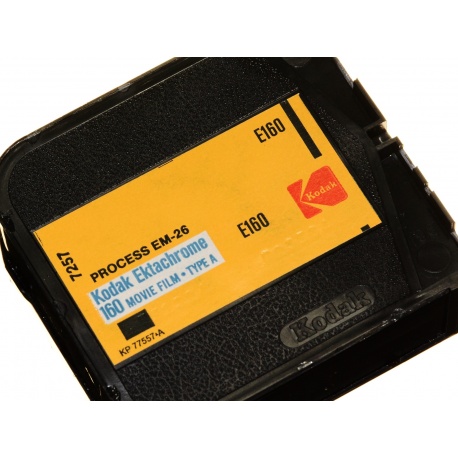 Wywołanie filmu barwnego z kamery S8 Kodachrome K40 K14