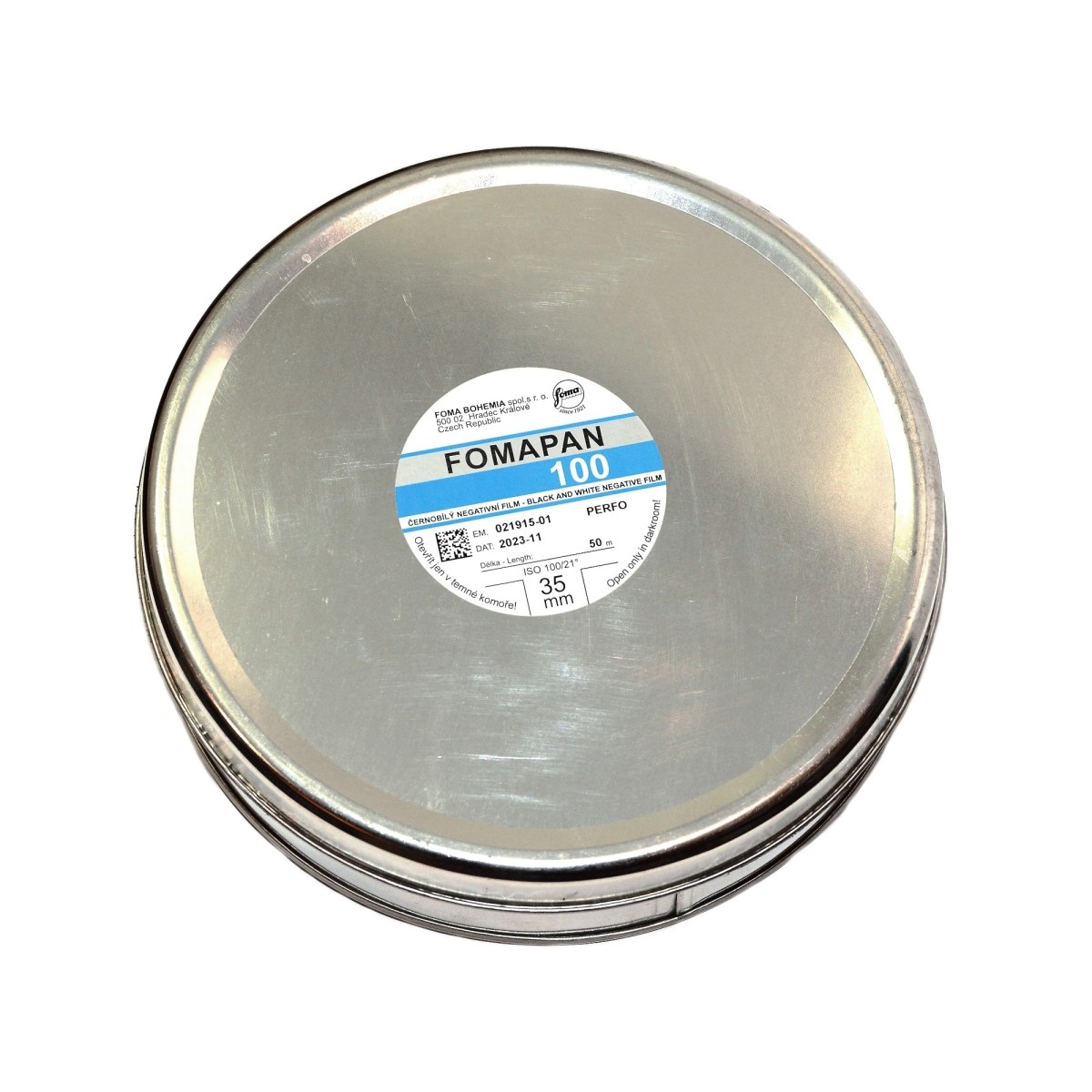 DUUUŻA Puszka - 2 szt na filmy, do kasetek, klisz, kaset itp.