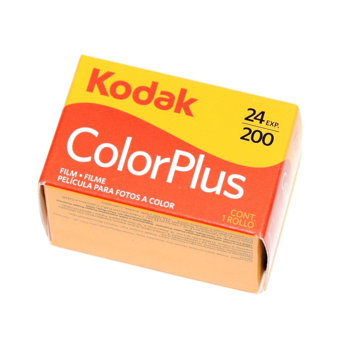 Kodak Color Plus 200/24 amatorski film do zdjęć kolorowych