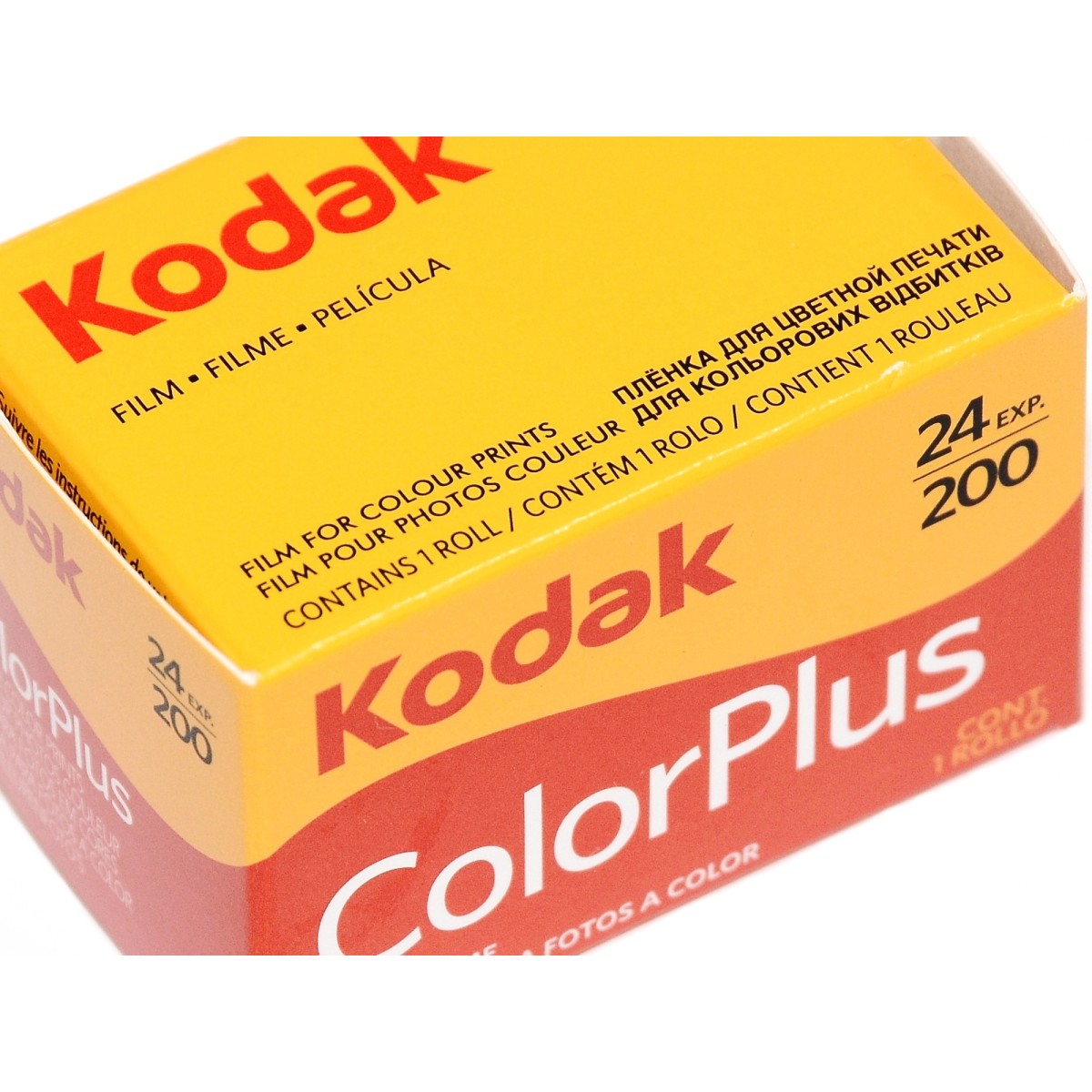Kodak Color Plus 200/24 amatorski film do zdjęć kolorowych