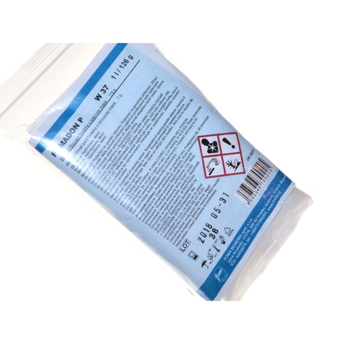 Foma Fomadon P W37 - wywoływacz do filmów na 1 litr (D76d)