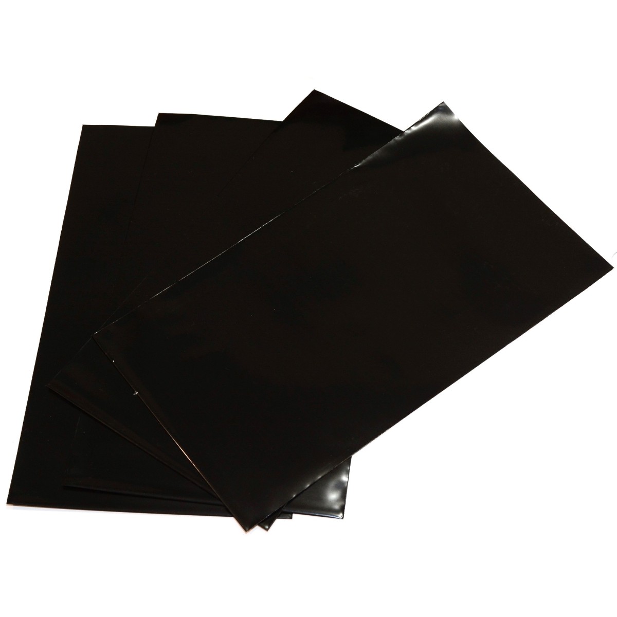 Torba torebka CZARNA na filmy błony cięte do 15x26 cm. - 4 szt.