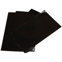 Torba torebka CZARNA na filmy błony cięte do 15x26 cm. - 4 szt.