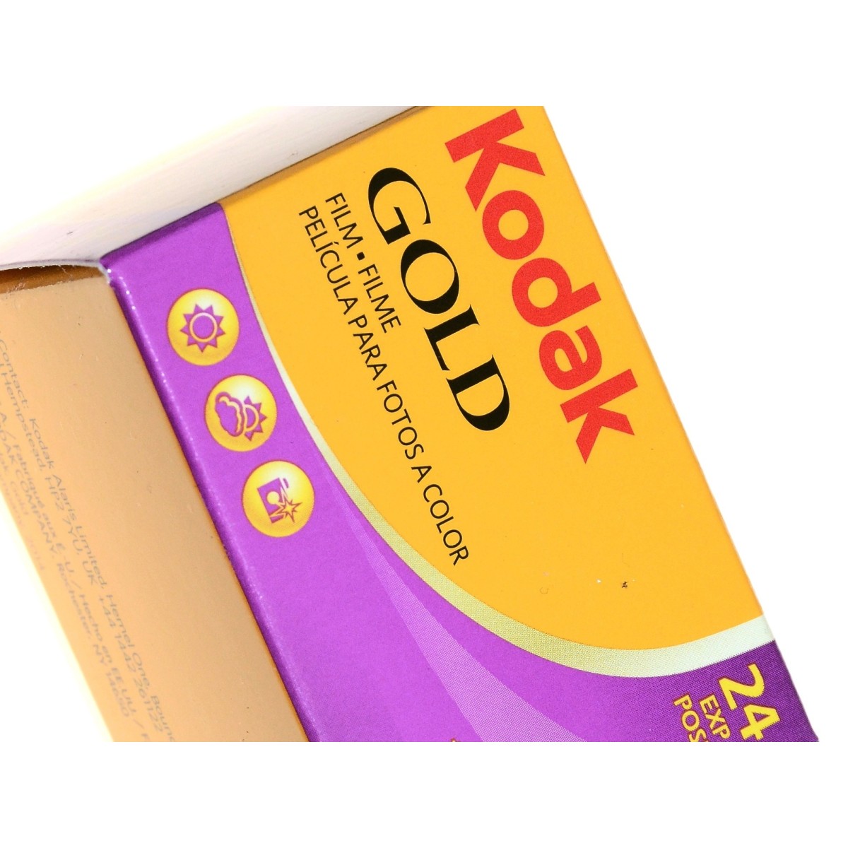 Kodak Gold 200/24 -  film do zdjęć i odbitek kolorowych na wakacje