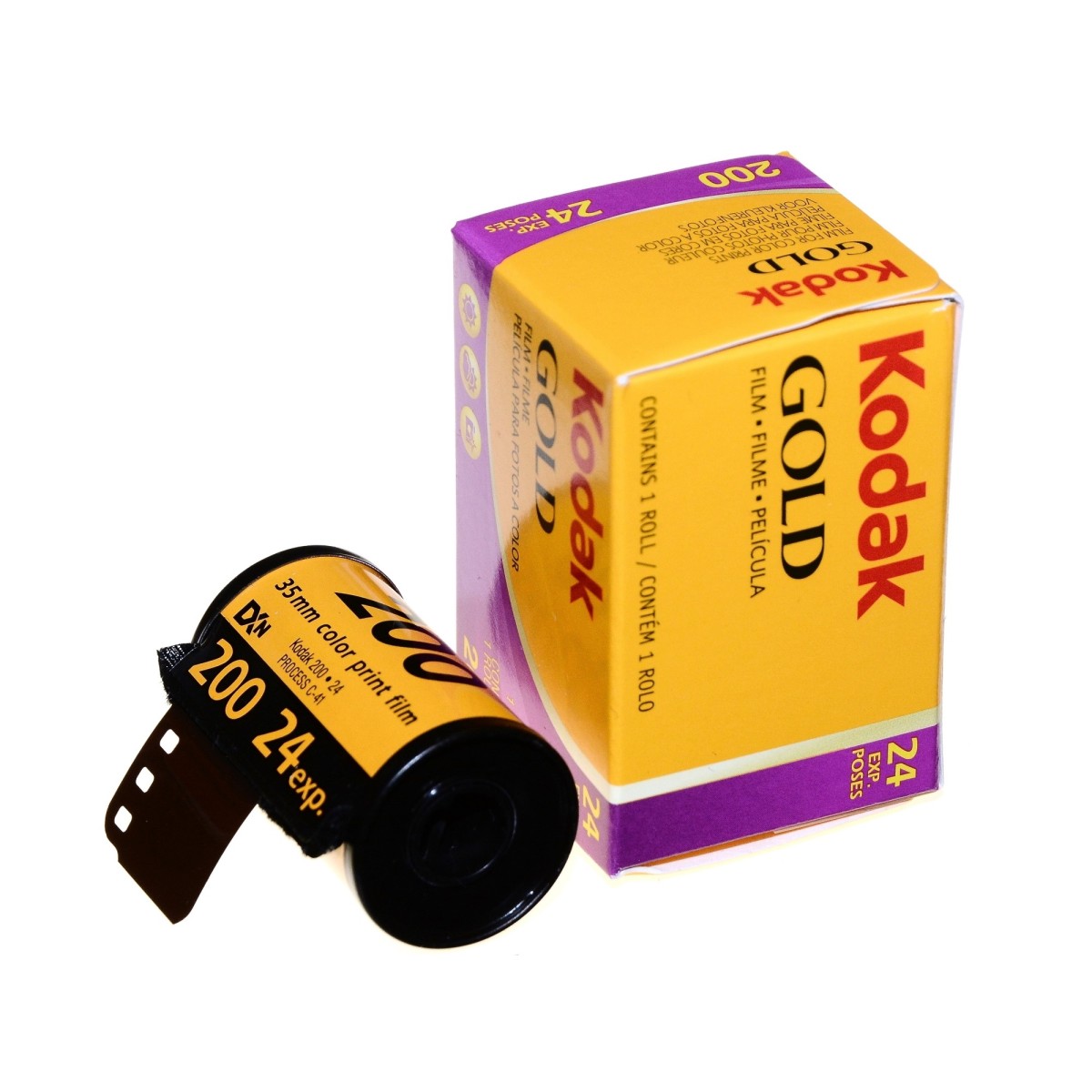 Kodak Gold 200/24 -  film do zdjęć i odbitek kolorowych na wakacje