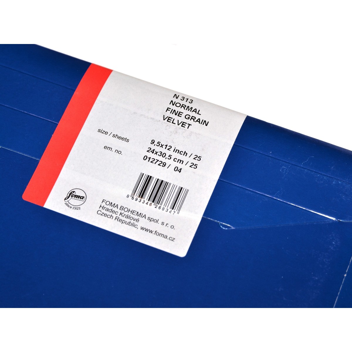 Foma Fomaspeed 24x30/25 N313 normalny półmat do zdjęć B&W