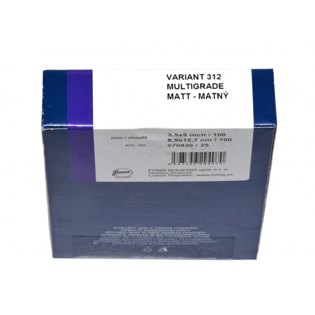 Foma Fomaspeed Variant 9x13/100 312 mat do ciemni