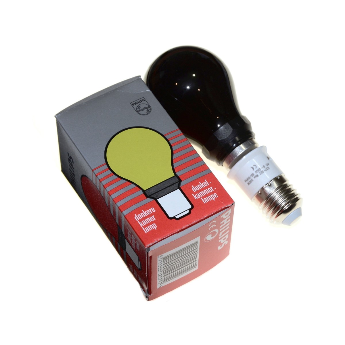 Philips Żarówka oliwkowa, żółto-zielona 15 W do oświetlenia ciemni BW