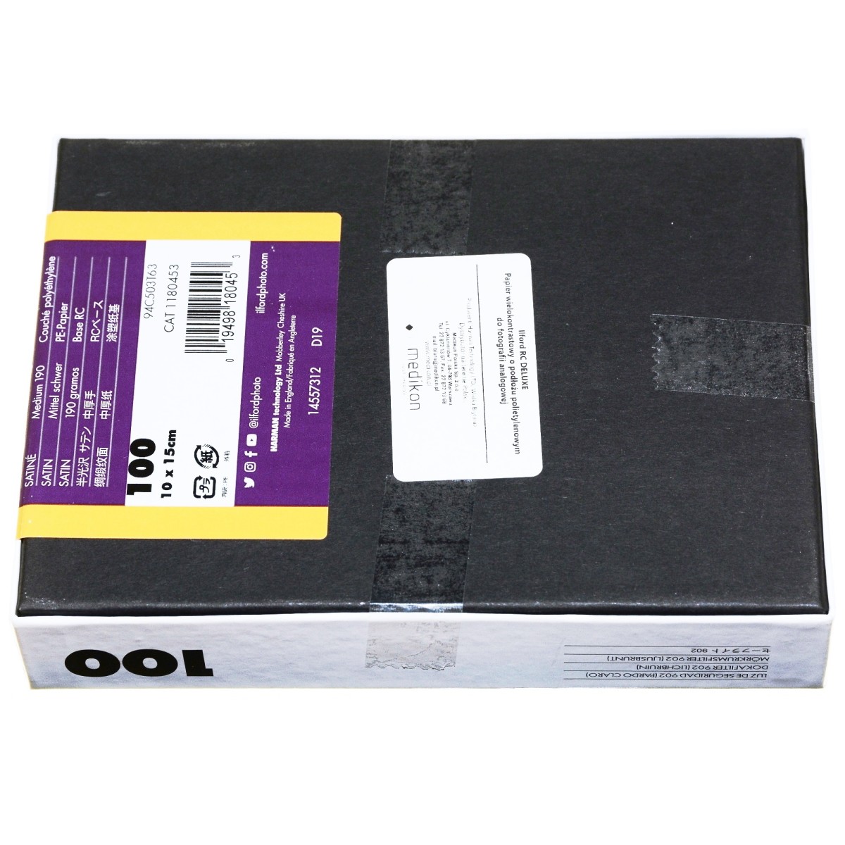 Ilford Multigrade V RC Deluxe 10x15/100 satyna papier do odbitek