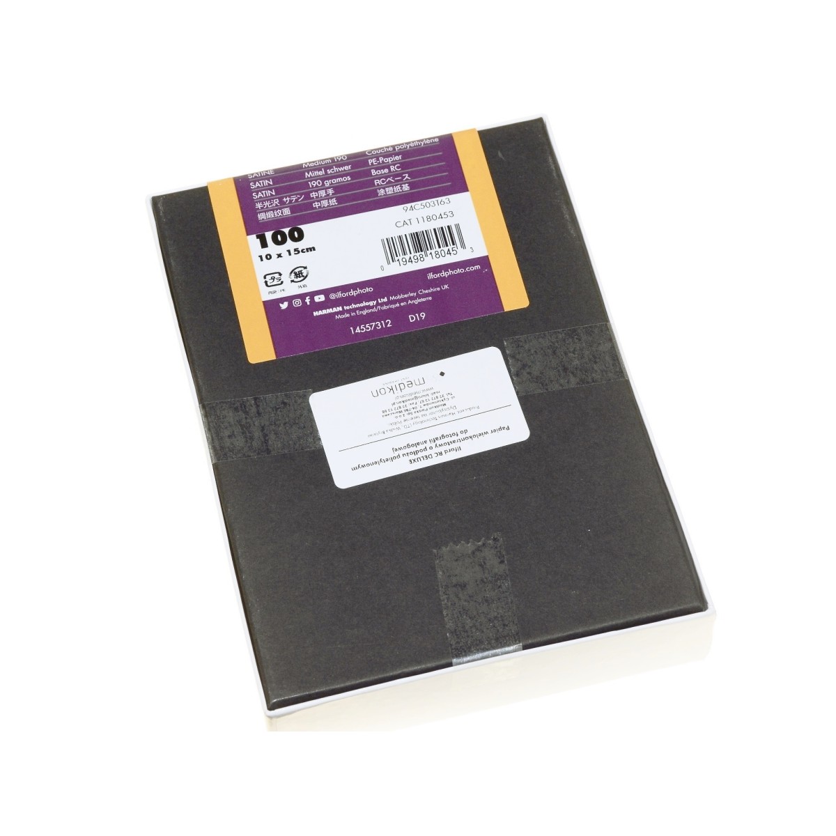 Ilford Multigrade V RC Deluxe 10x15/100 satyna papier do odbitek