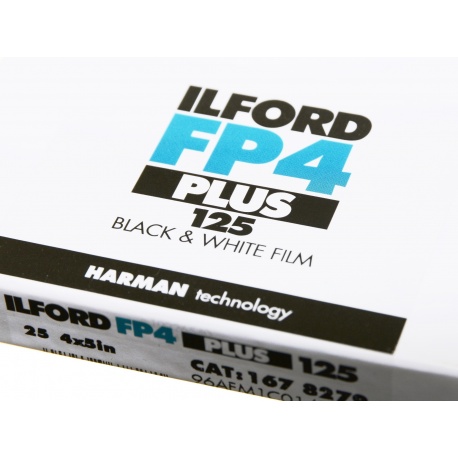 Ilford FP4 125 4x5"/25 błona cięta do portretu aktu ślubu pejzażu